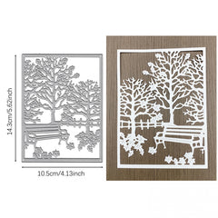 Embossing Folder Metal Cutting Die DIY Scrapbooking Gift Card Flower Butterfly
