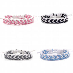 Men's Wax Rope Woven Bracelet