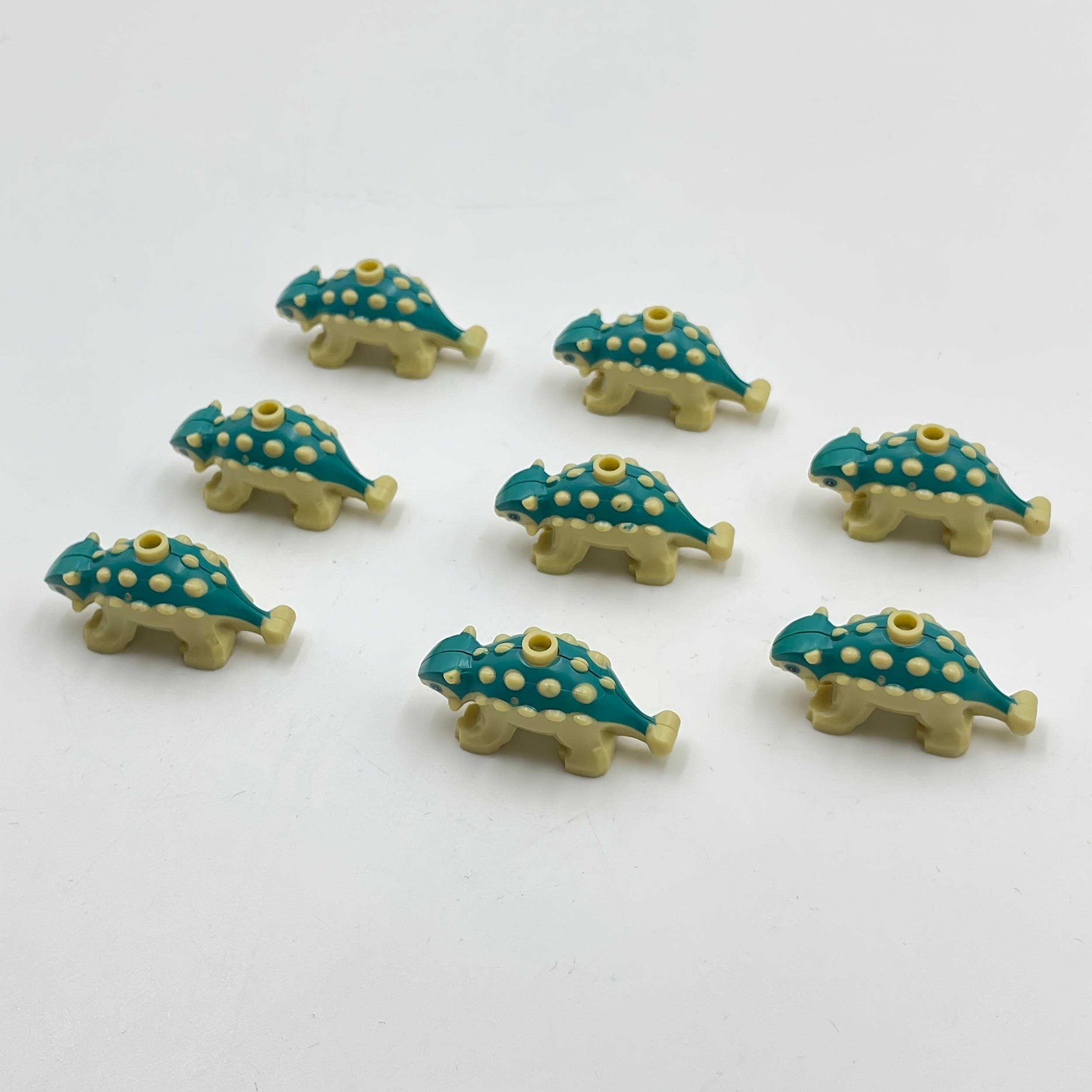 3pcs Ankylosaurus Model Building Blocks DIY Toys for Christmas Gift