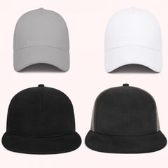 Men's Fitted Baseball Caps - Assorted Styles