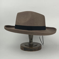 Woolen Big Brim Sunshade Fedora Hat for Party