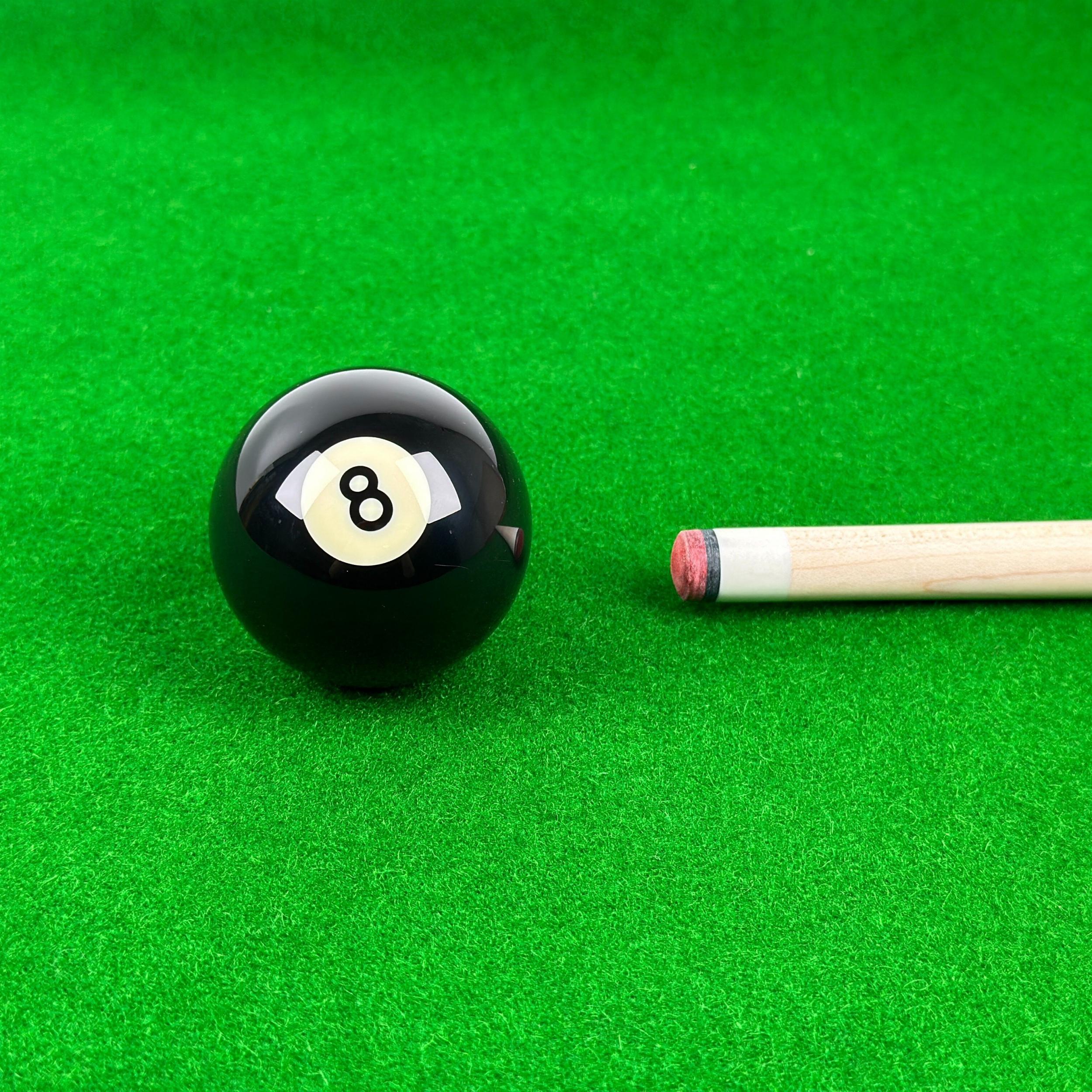8 Ball Billiard Ball Replacement Standard Size 2 1 4