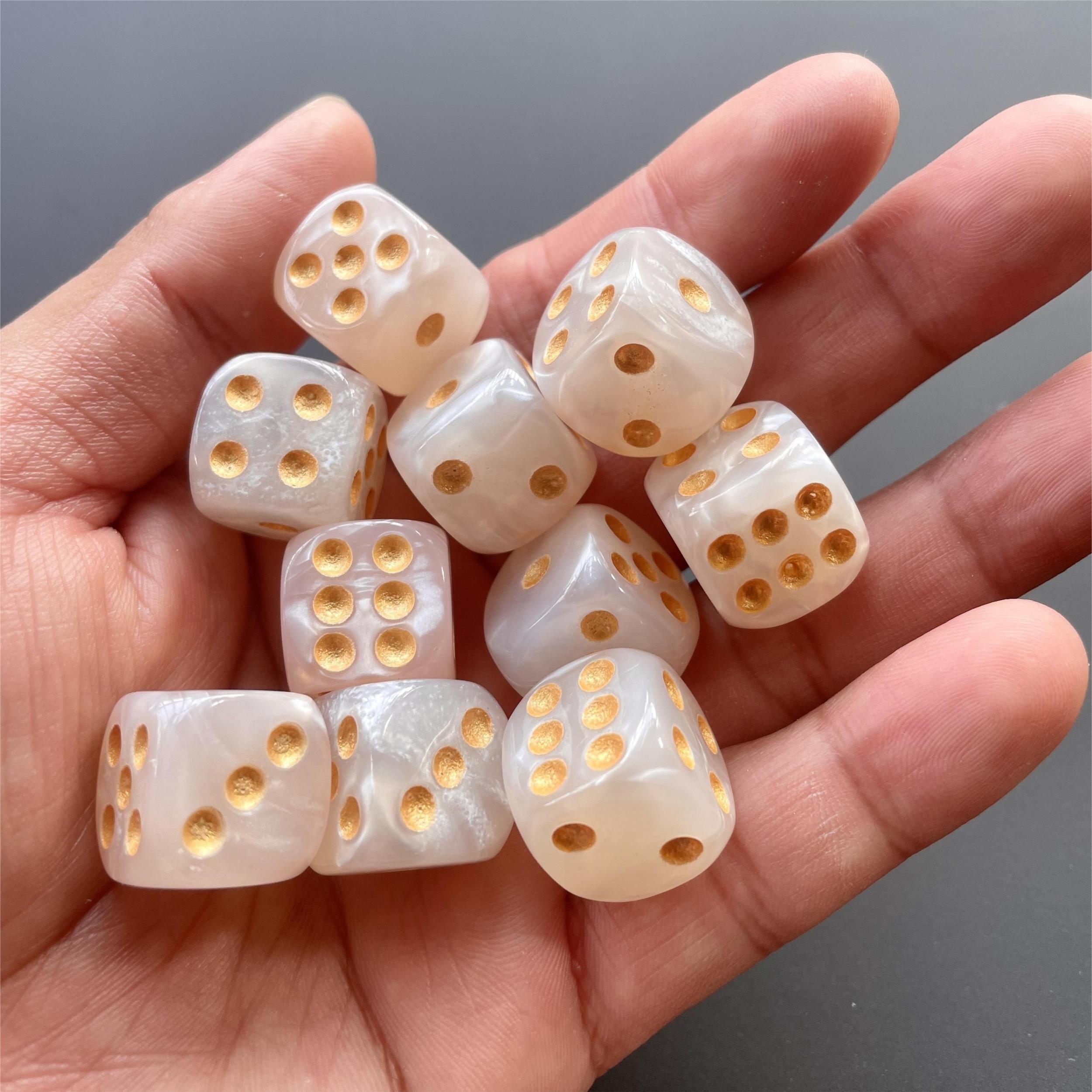 10-Piece Game Dice Set for Family Gathering