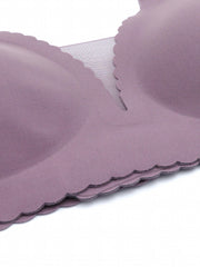 Solid Seamless Push Up Bra for Women