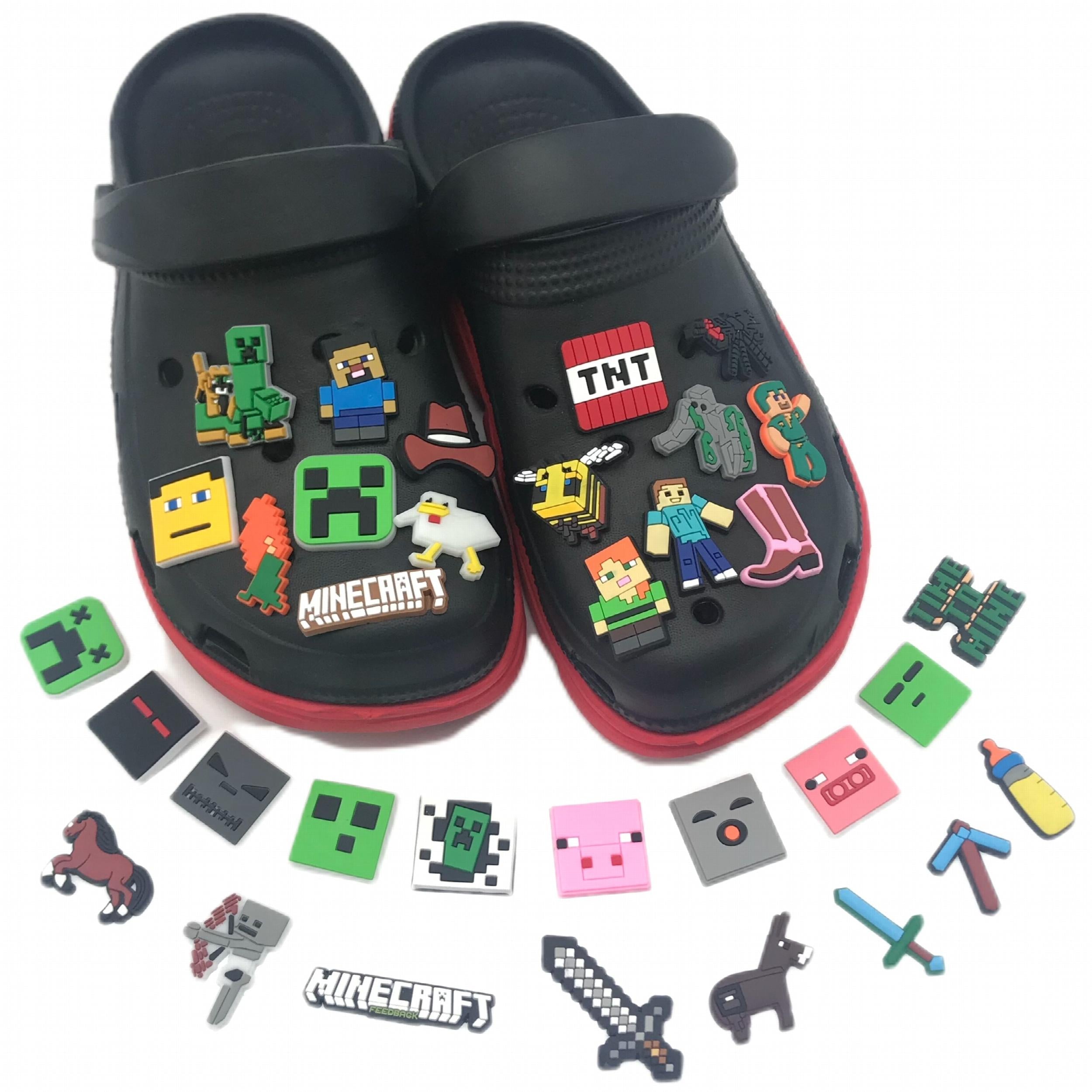 34pcs PVC Shoe Charms Clogs Birthday Party Favors