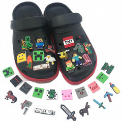 34pcs PVC Shoe Charms Clogs Birthday Party Favors