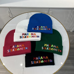 MANANA Game Peripheral Hat Autumn Winter Warm Knitted Hat Solid Woolen Hat