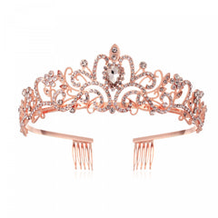 Girls Dressy Princess Crown Head Hoop For Birthday