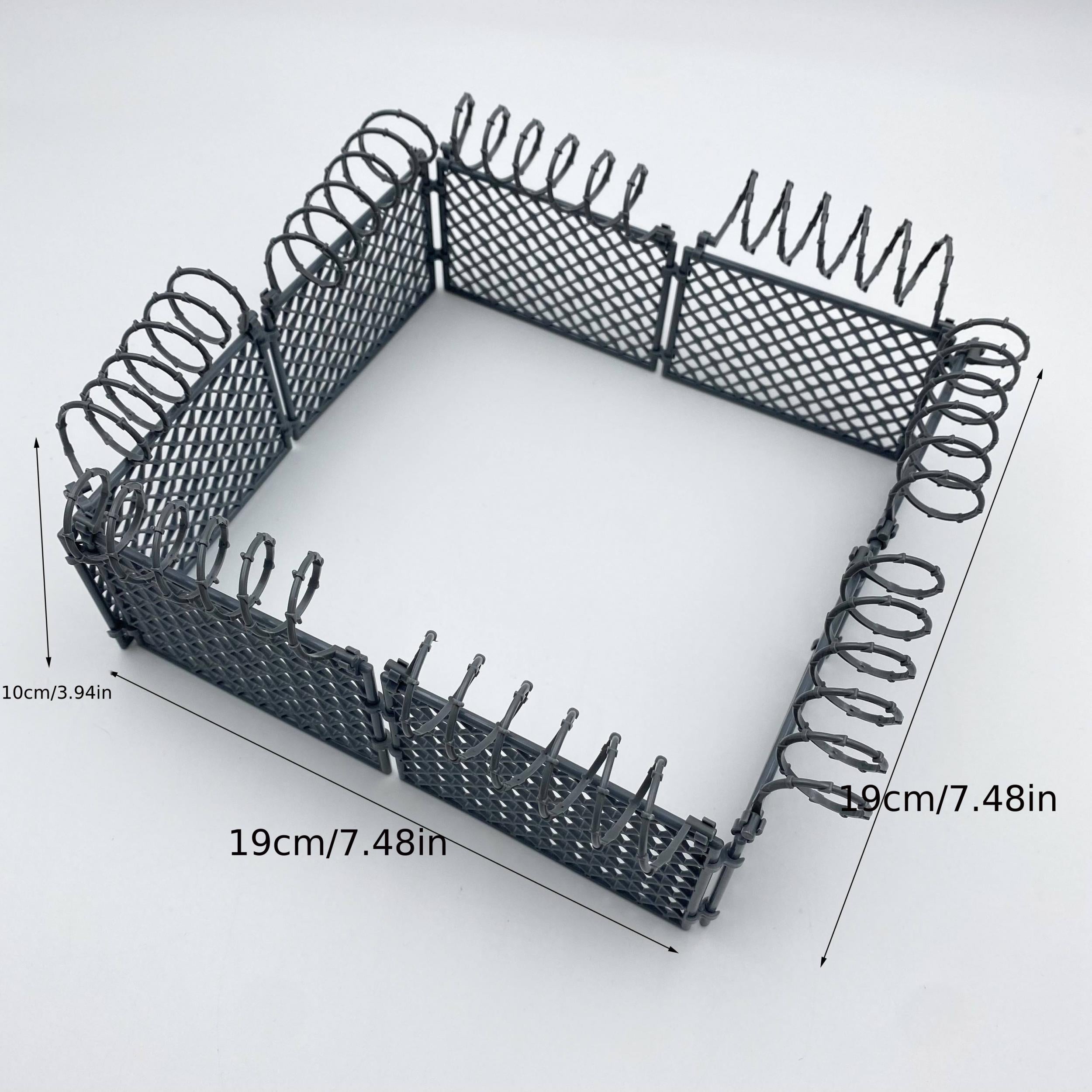 ABS Wire Mesh Barrier Building Block Accessory for DIY Projects