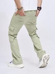Men's Street Style Pocket Jeans Medium Stretch Denim Pants