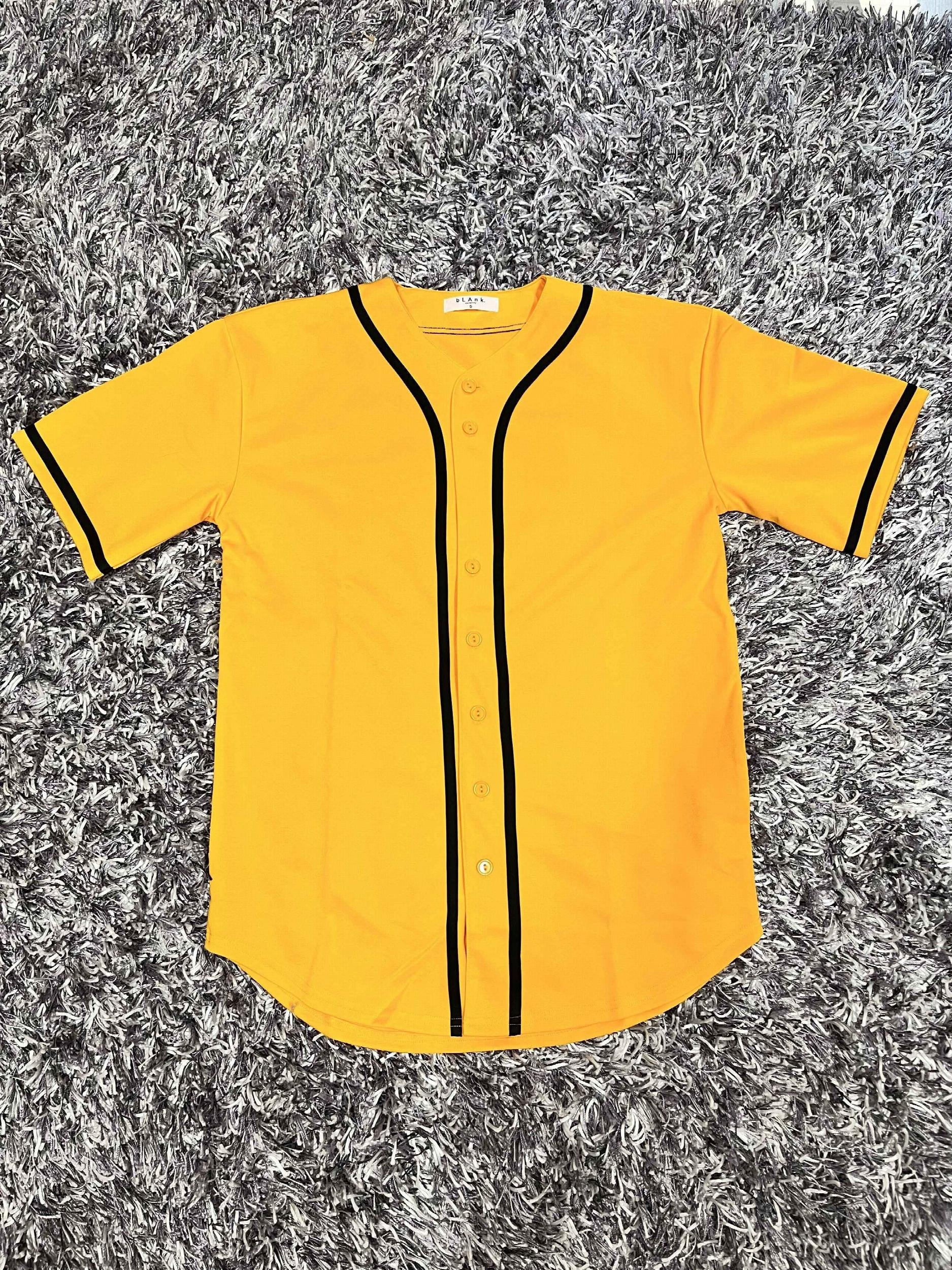Men's Baseball Jersey Retro Classic Baseball Shirt Breathable Sports Uniform