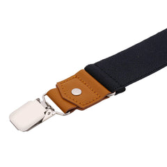 Men's Y Back Adjustable Suspenders with Strong Clips