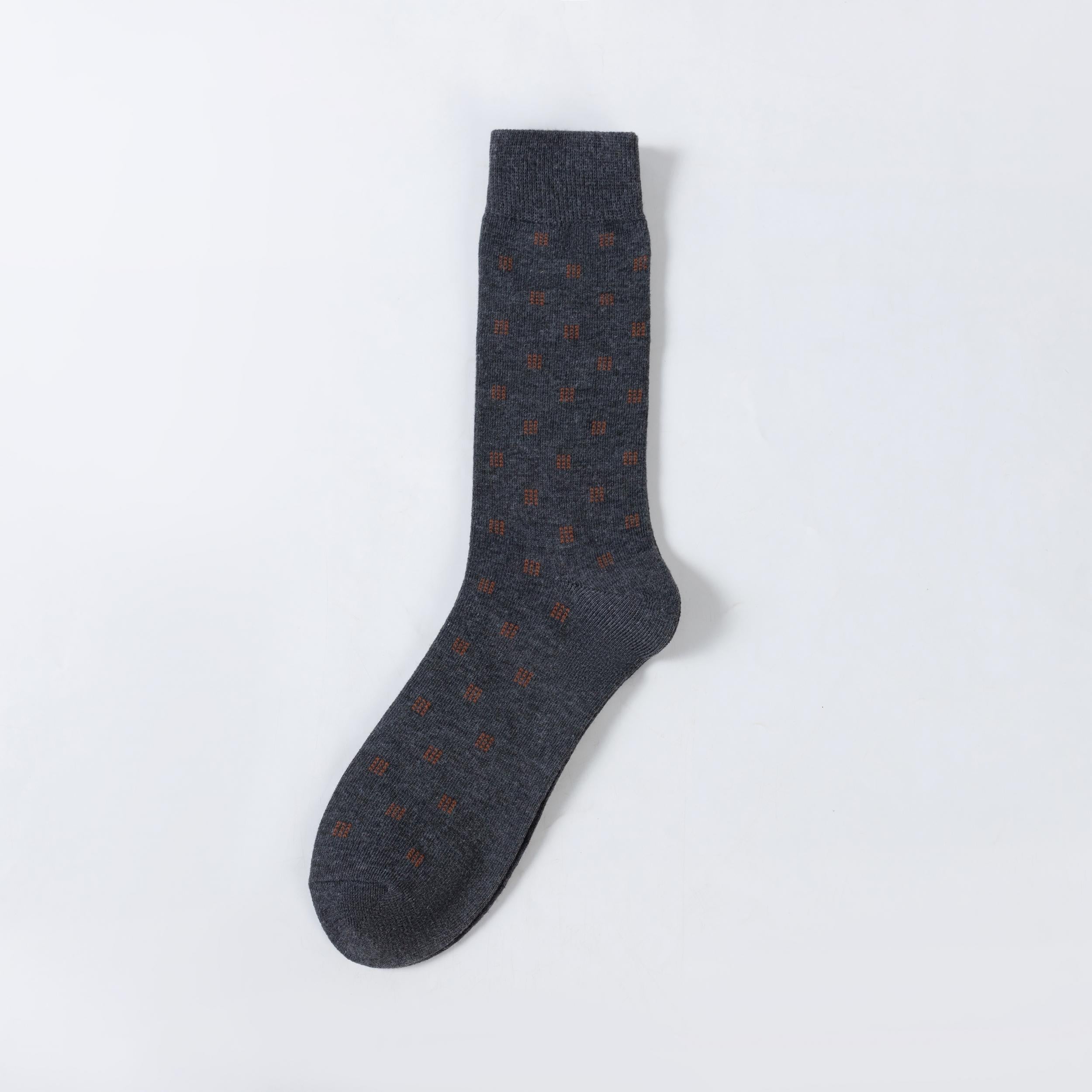 Men's Crew Socks Antibacterial Breathable Casual Socks