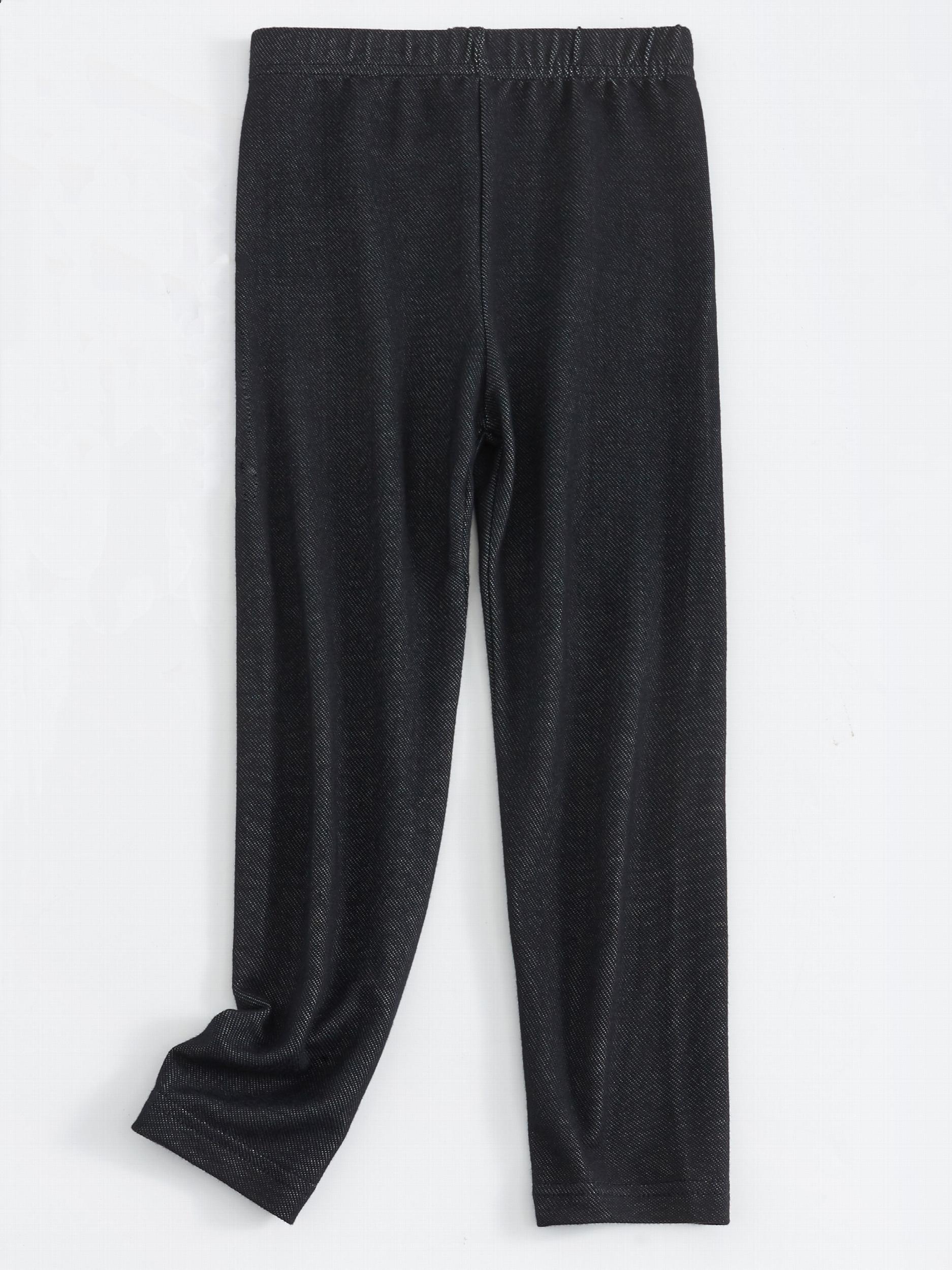 Toddler Girls Soft Leggings Elastic Waist Athletic Yoga Pants
