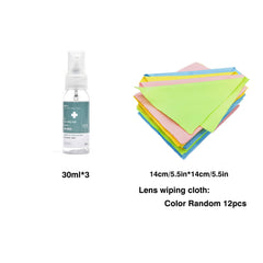 3pcs 30ml Anti-fog Spray for Glasses Cameras Lenses Cleaning Liquid