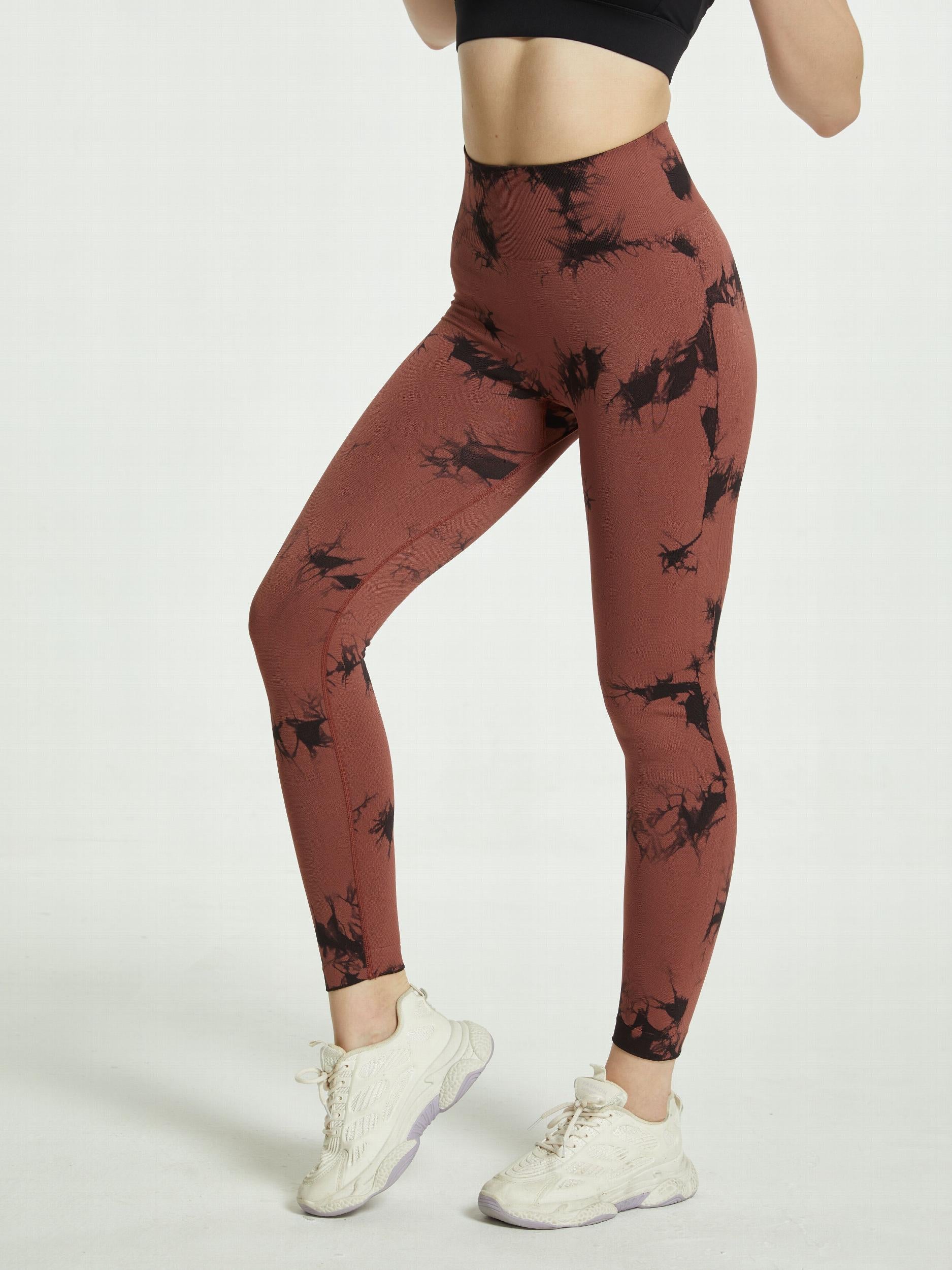 Tie Dye High Waist Yoga Leggings Women's Activewear