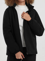 Women's Windproof Warm Hooded Jacket Winter Coat