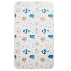 Baby Washable Diaper Printed Mattress Breathable Cotton Surface Diaper Pad