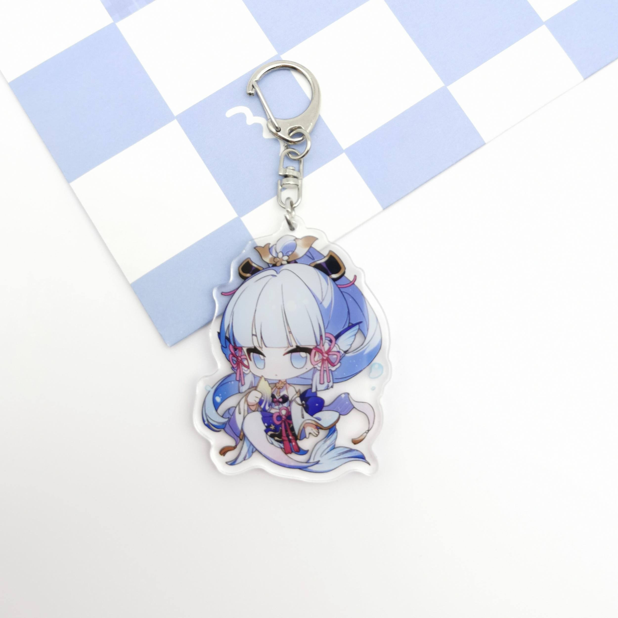 Mermaid Keychain Acrylic Backpack Pendant Car Keychain A Christmas Gift