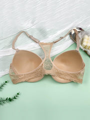 Sexy Bra Solid Underwire Stretch Lace Racer Back Bra