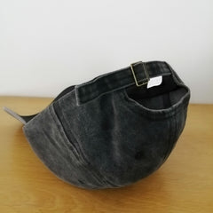 Cat Mom Embroidery Baseball Cap Distressed Sun Hat