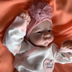 19'' Reborn Doll with 3D Marble Texture Skin, Veins, Halloween Gift