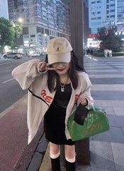 Patent Leather Women Fitness Shoulder Bag Letter Print Ladies Tote Handbags