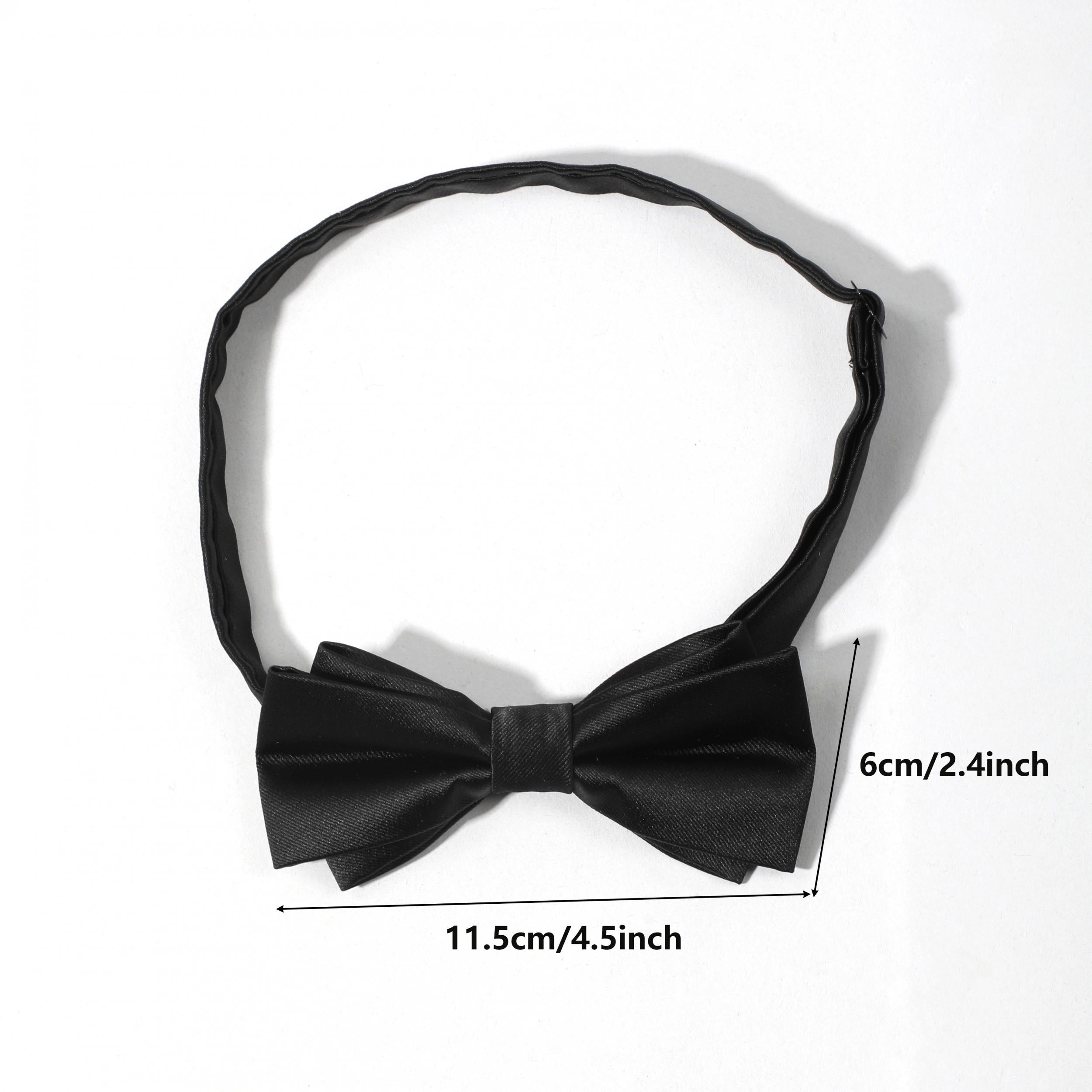 1PC Men's Double Layer Business Bow Tie