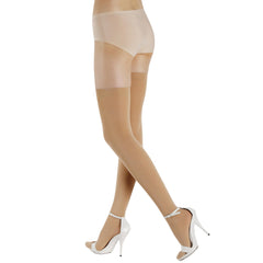 8 15mmHg Compression Socks Thigh High - Size Up 1pair
