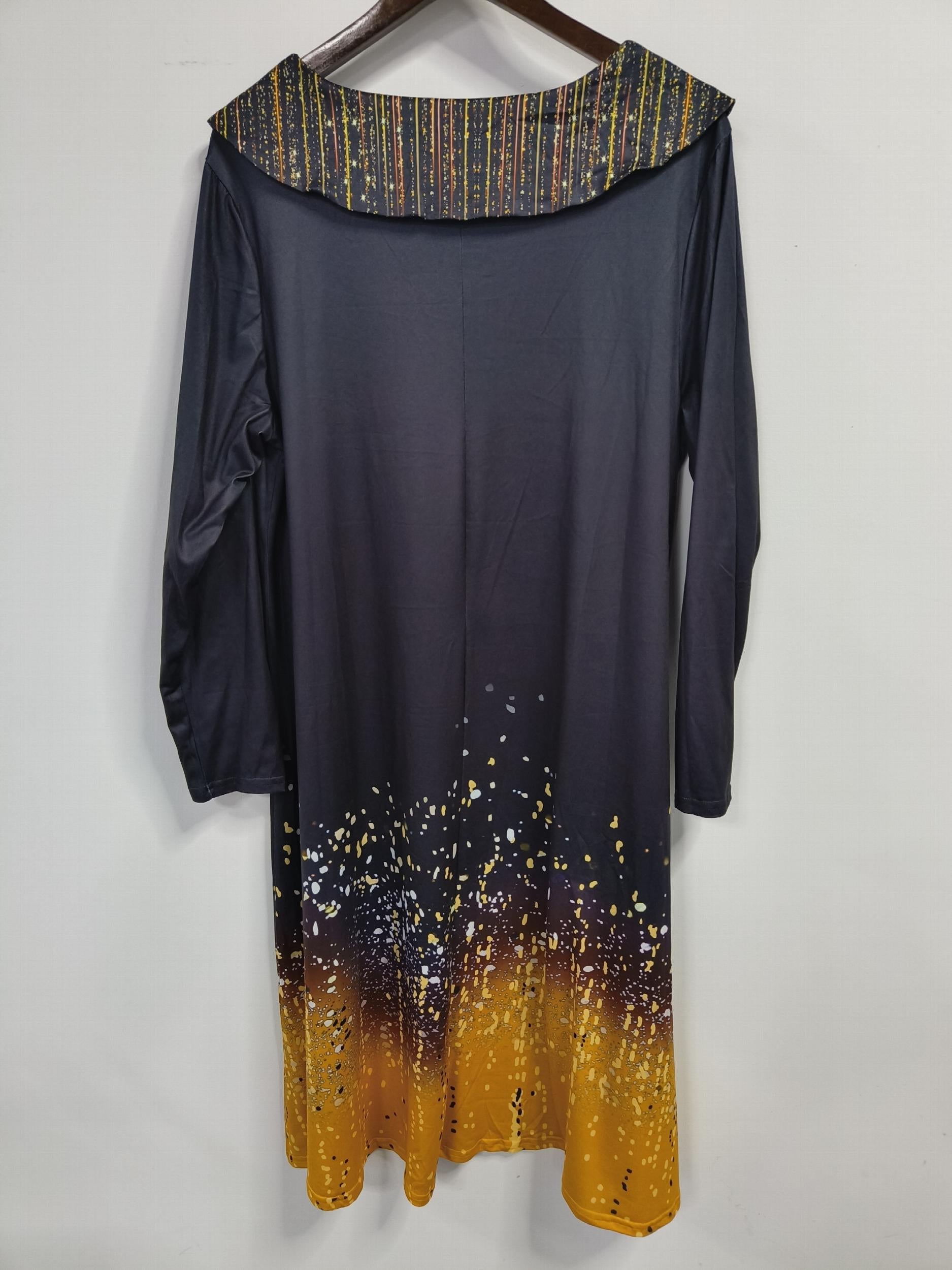 Colorblock Sequin Maxi Dress