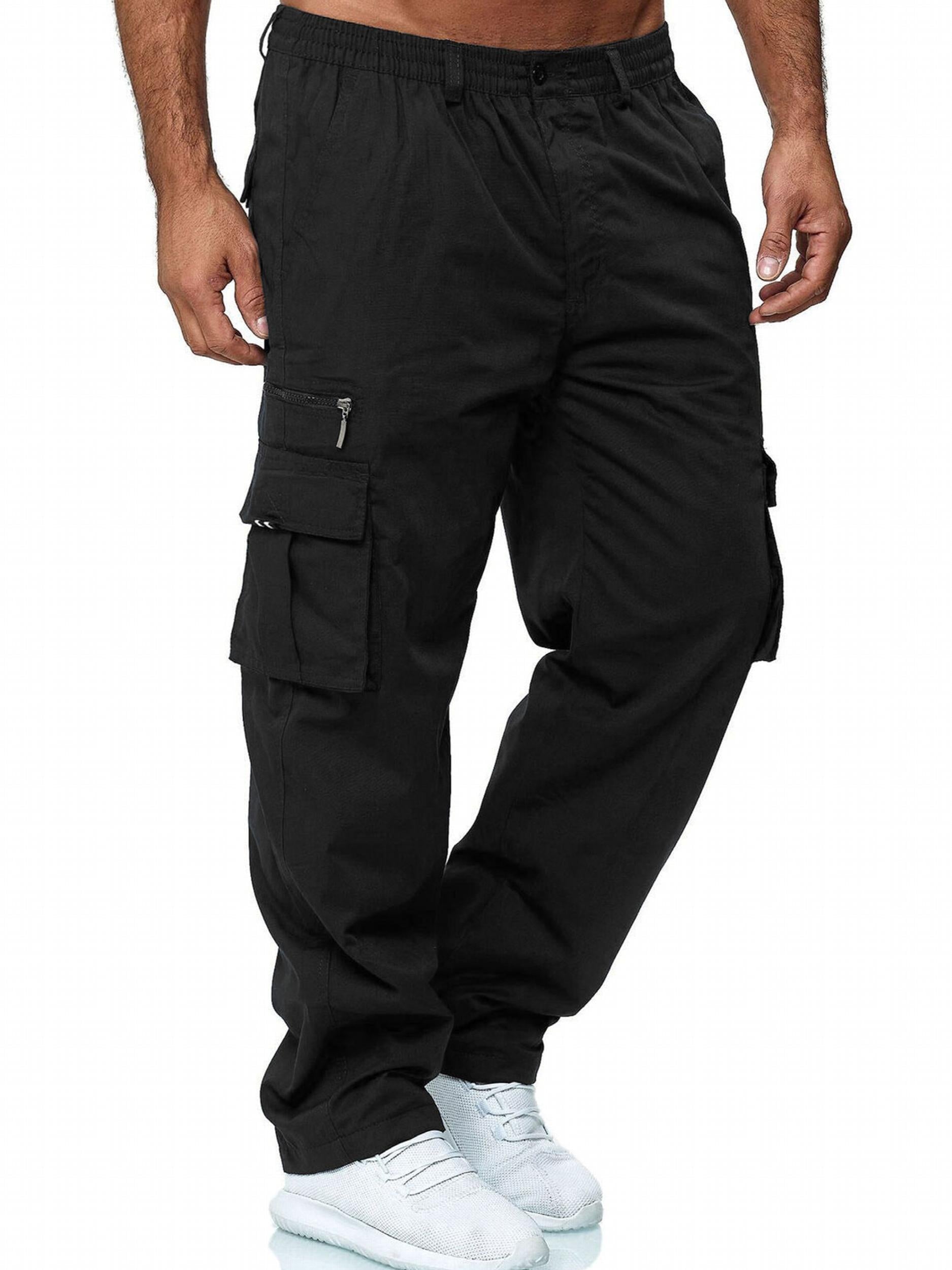Men's Joggers Sports Pants Cotton Cargo Pants