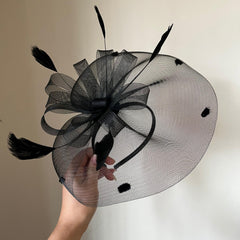 Kentucky Derby Hat Fascinator for Derby Wedding Races Cocktail Party