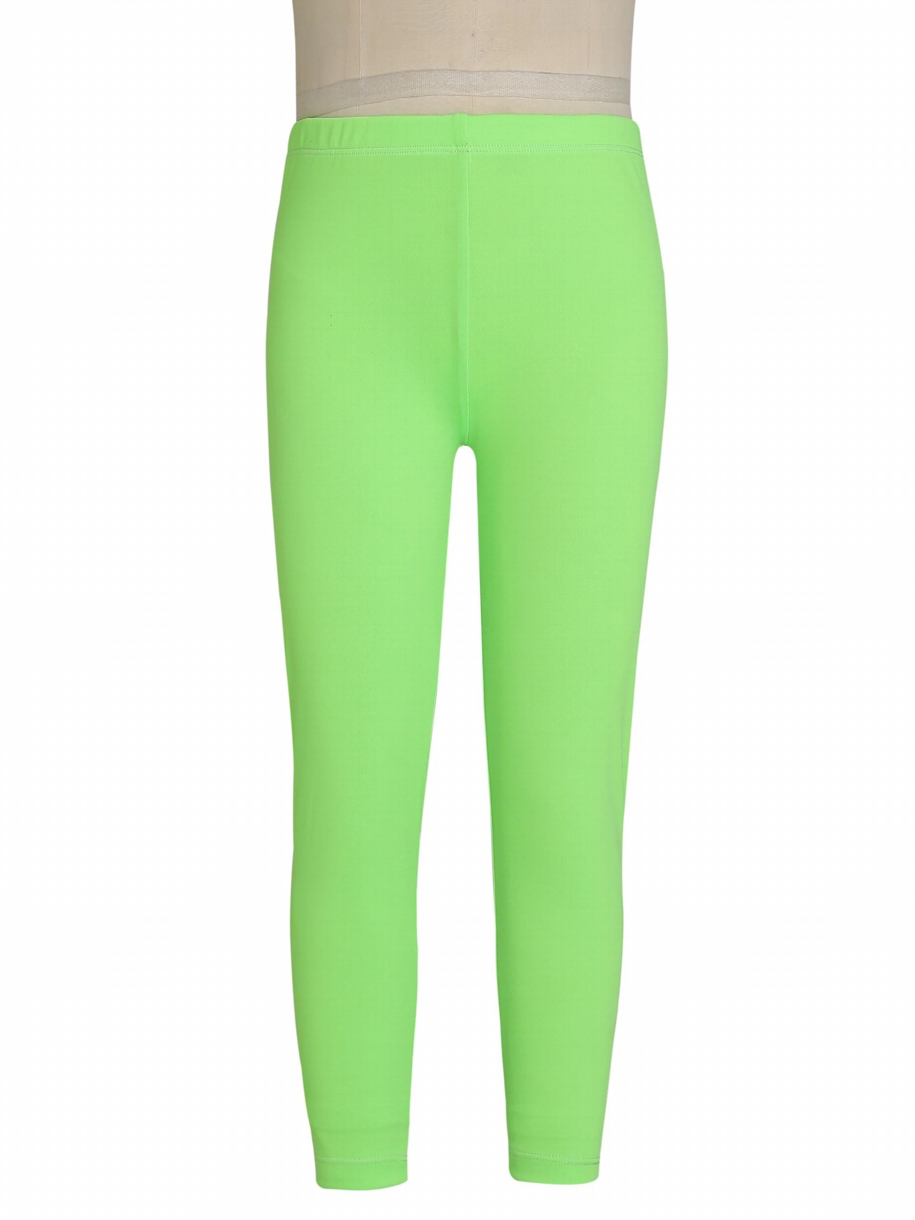 Girls High-Waist Leggings Stretch Pants