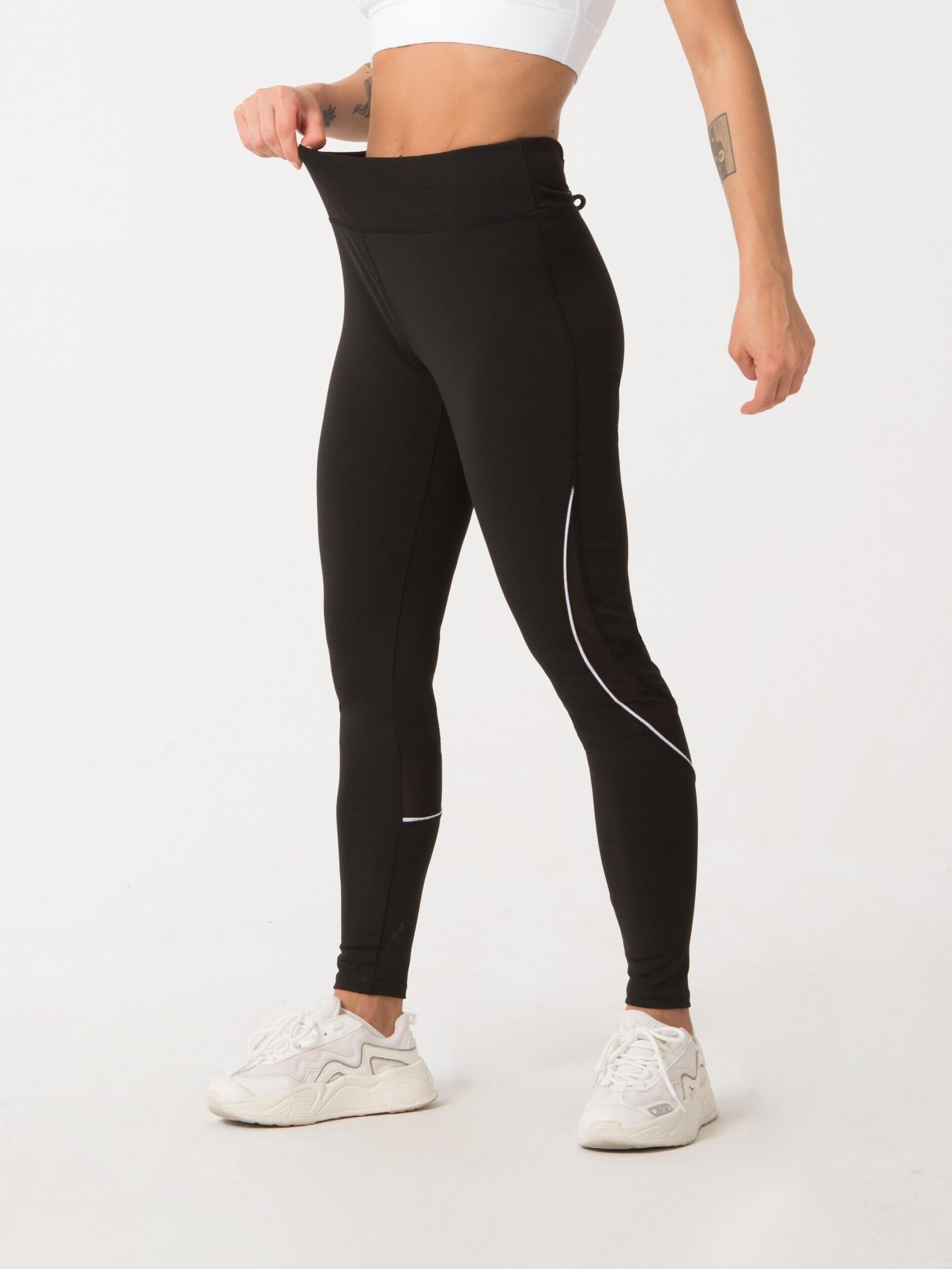 High Waist Mesh Stitching Yoga Leggings Butt Lifting Fitness Tights