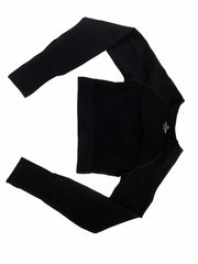 Seamless Long Sleeve Yoga Top Slim Fit T-shirt with Thumbhole