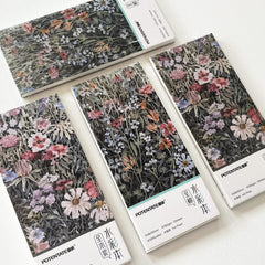 100% Cotton Watercolor Paper Pad 6x15 Hot Press 300GSM - 12 Sheets
