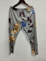 Floral Print High Rise Leggings
