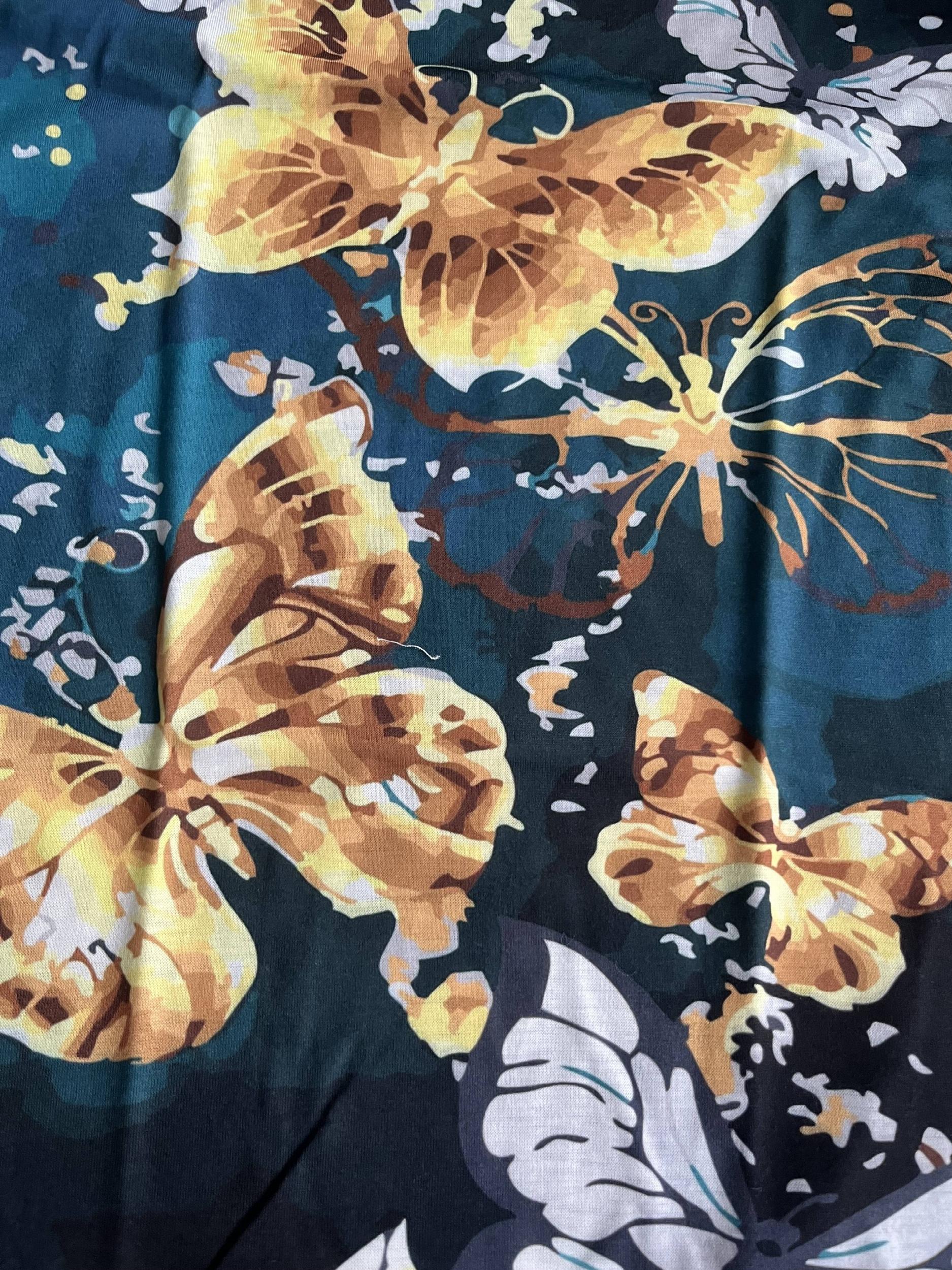 Butterfly Dreams 3D Printed Girls' Active Tee