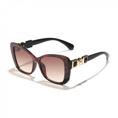 Cat Eye Sunglasses Faux Pearl Temple UV400