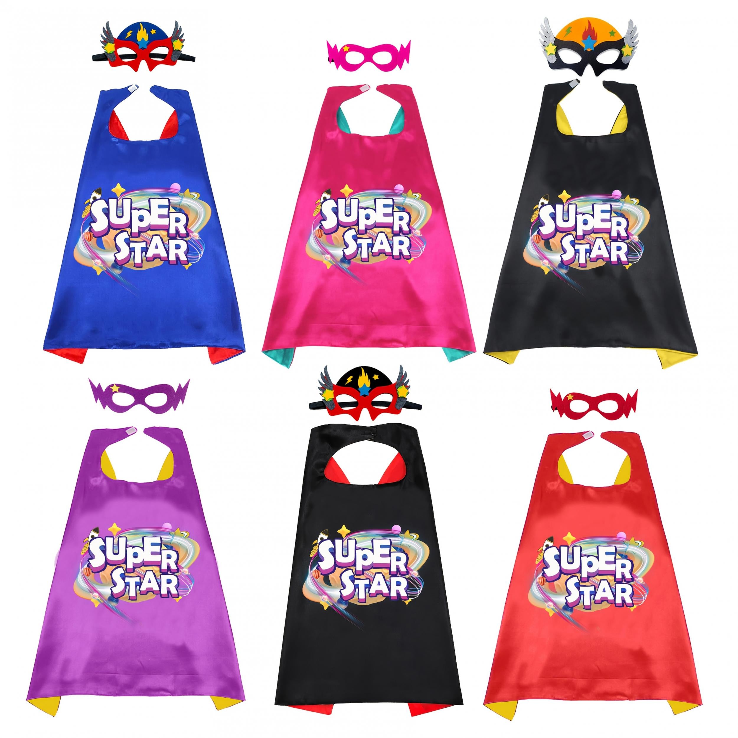 Superstar Cape Set for Kids - Includes Cape and Mask