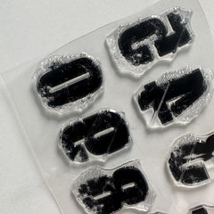 Silicone Retro Stamps Set for DIY Scrapbooking