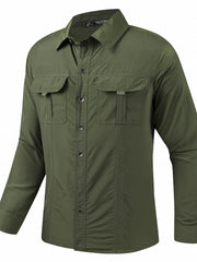 Men's Outdoor Long Sleeve Button Up Shirts