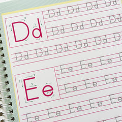 Alphabet Groove Tracing Book Set, Reusable w/ Pen & Refills