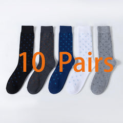 Men's Crew Socks Antibacterial Breathable Casual Socks