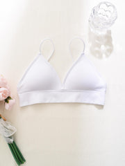 Triangle Cups Wireless Bra Comfortable Women's Lingerie