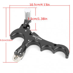 Compound Bow Release 4Finger Aluminum Archery Trigger