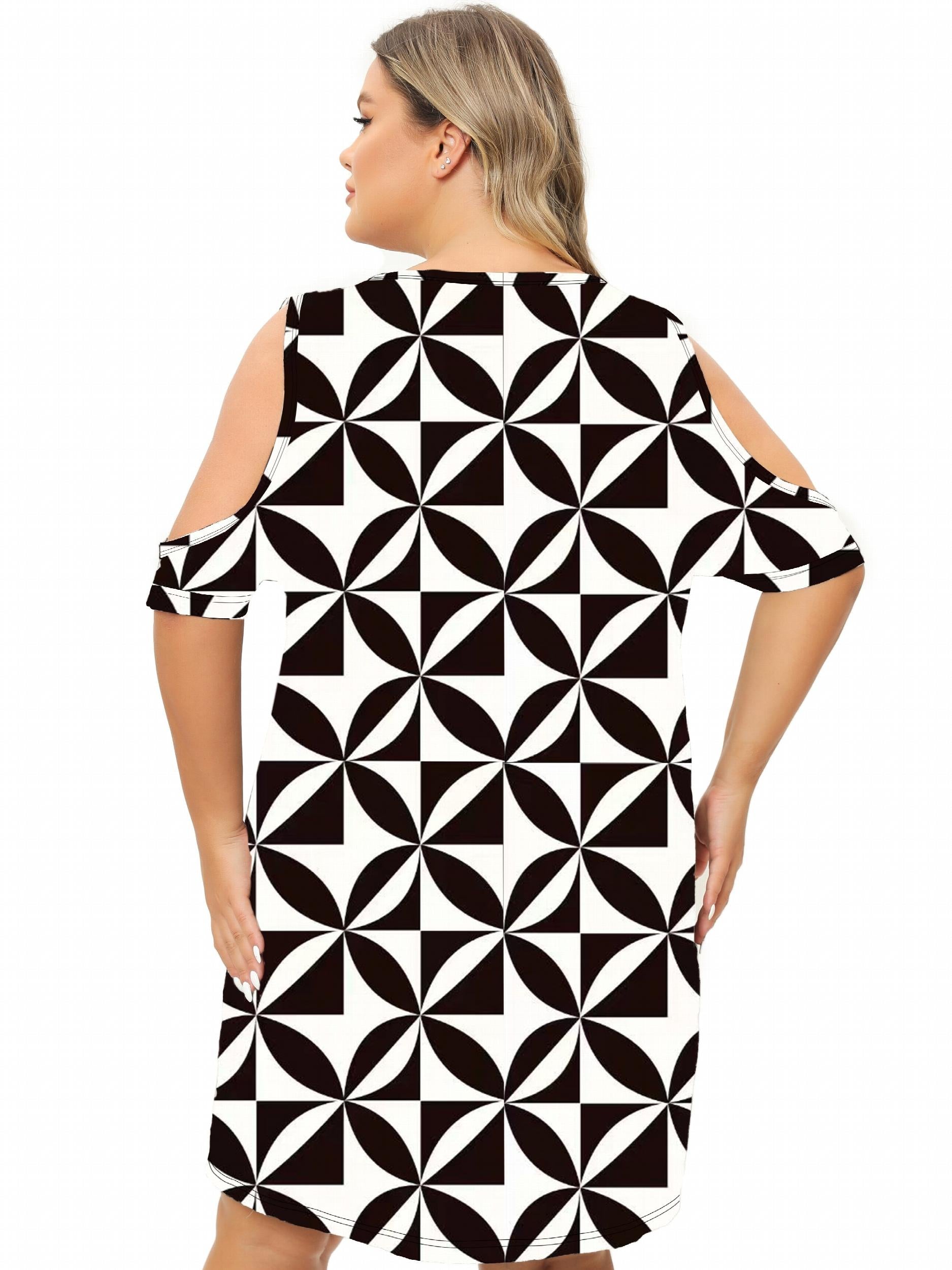 Cold Shoulder Tee Sleep Dress