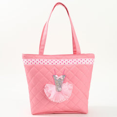 Girls Dance Bag Ballet Dress Handbag Shoulder Duffle Bag Waterproof Tote Bag