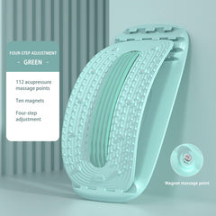 Adjustable Lumbar Spine Stretcher for Yoga and Muscle Relaxation