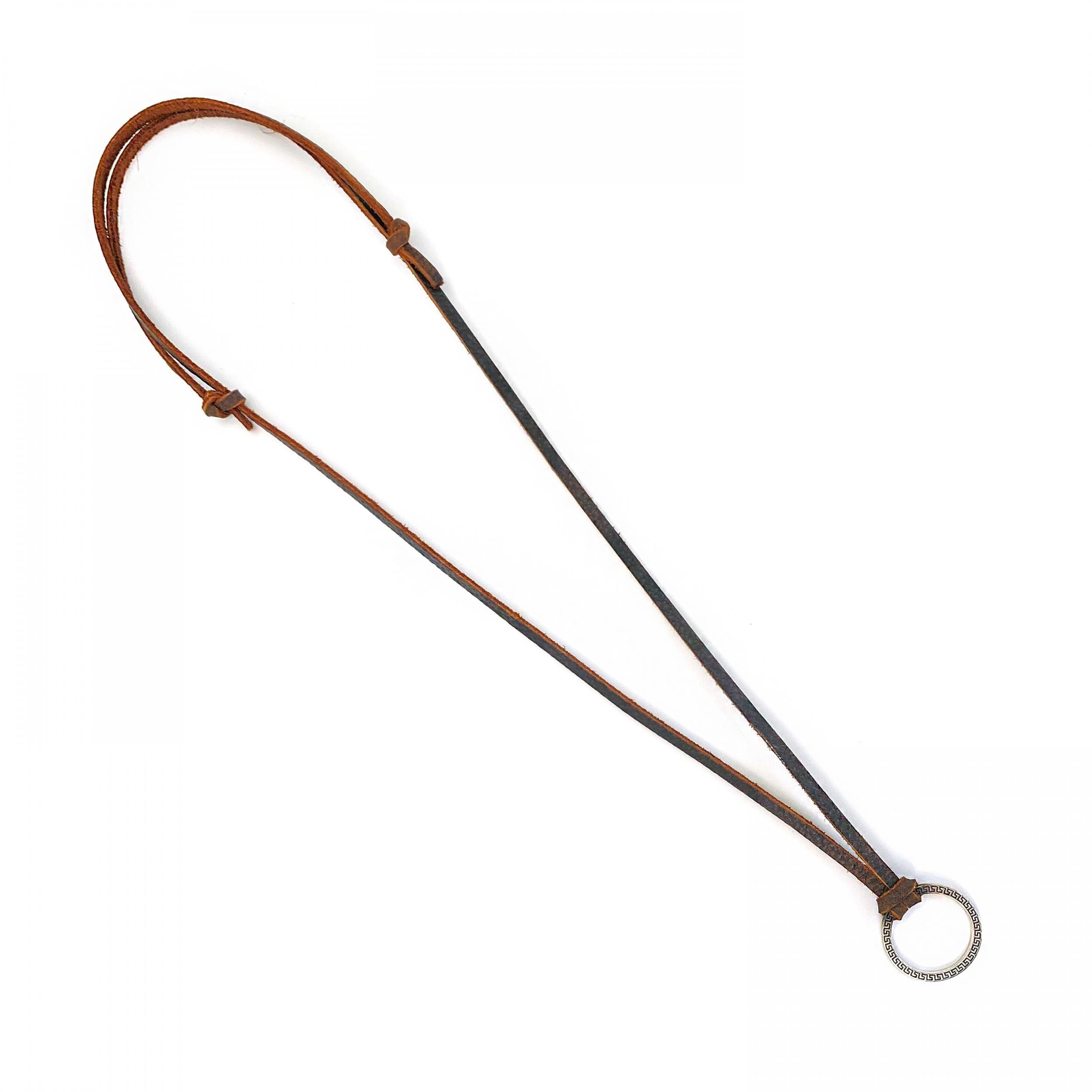 Retro Adjustable Leather Necklace for Sunglasses